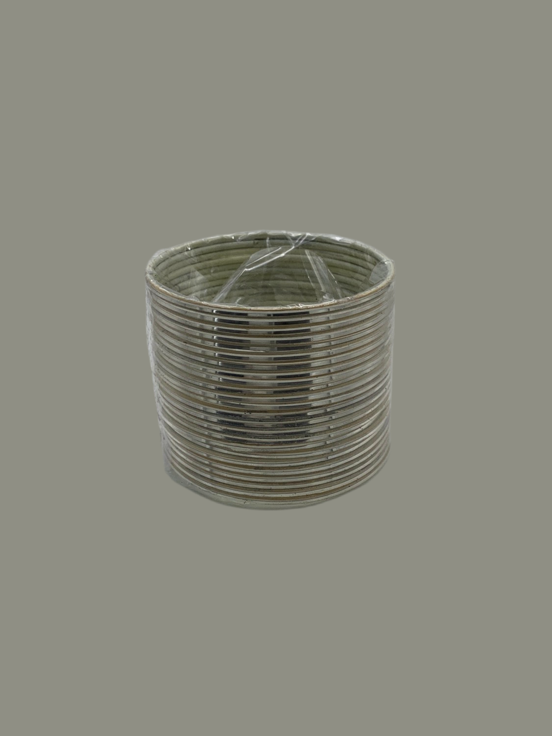 Cream plain bangles