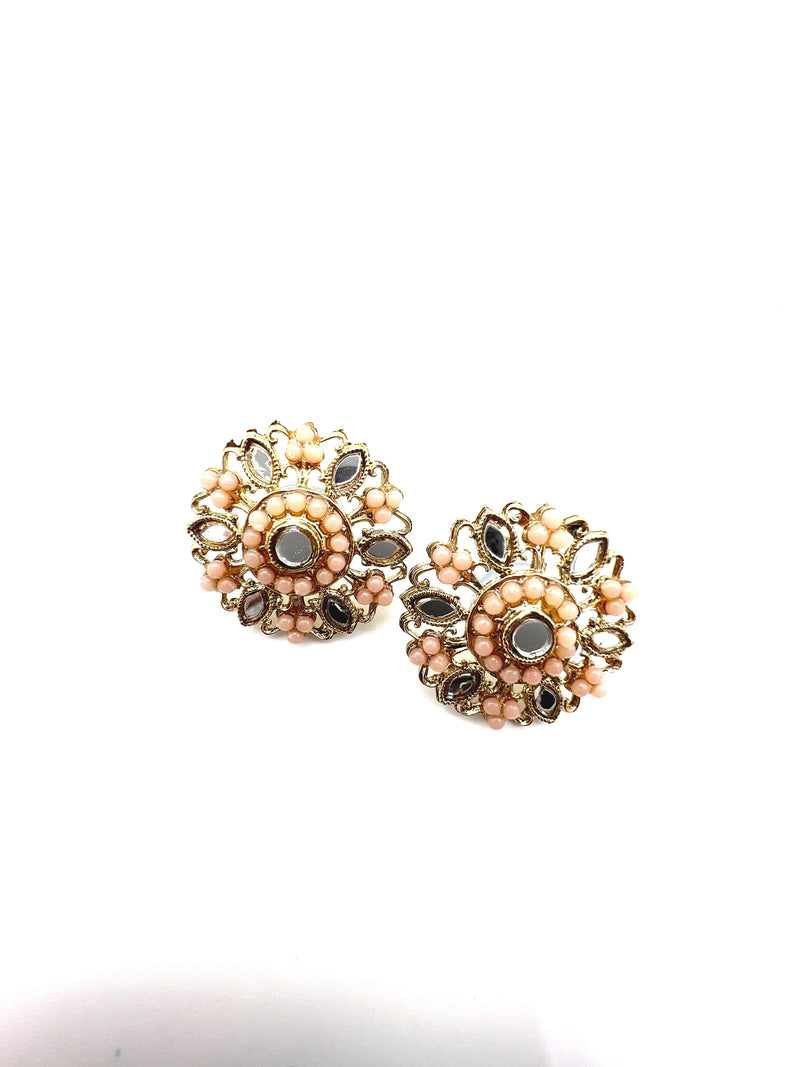 Floral mirror studs  image 4
