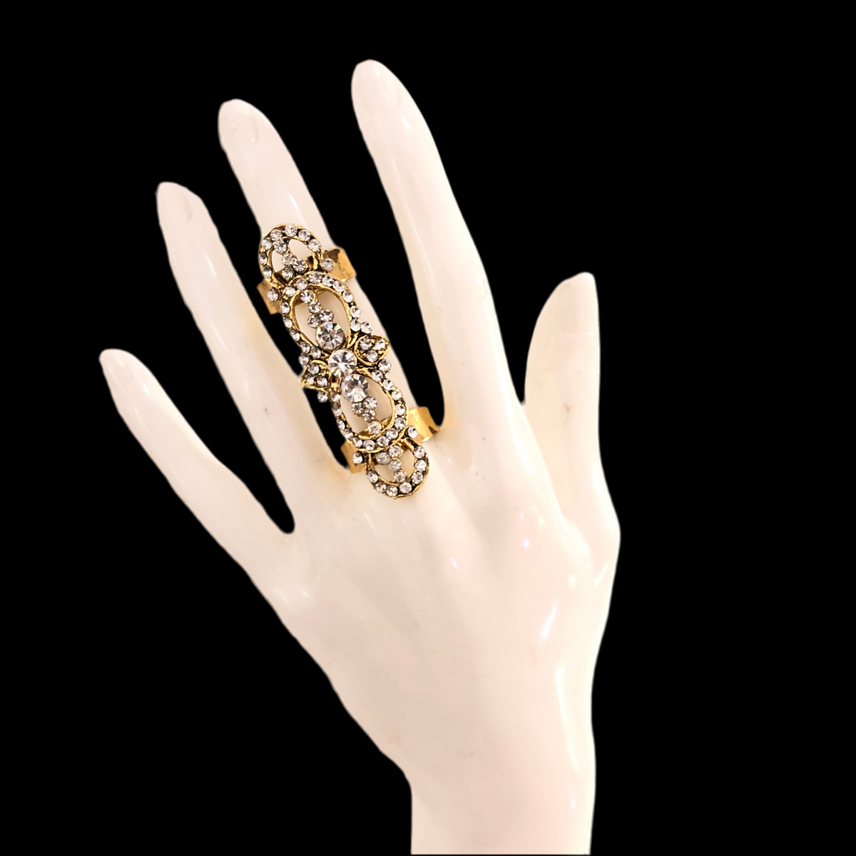 LF3 Ring gold and white