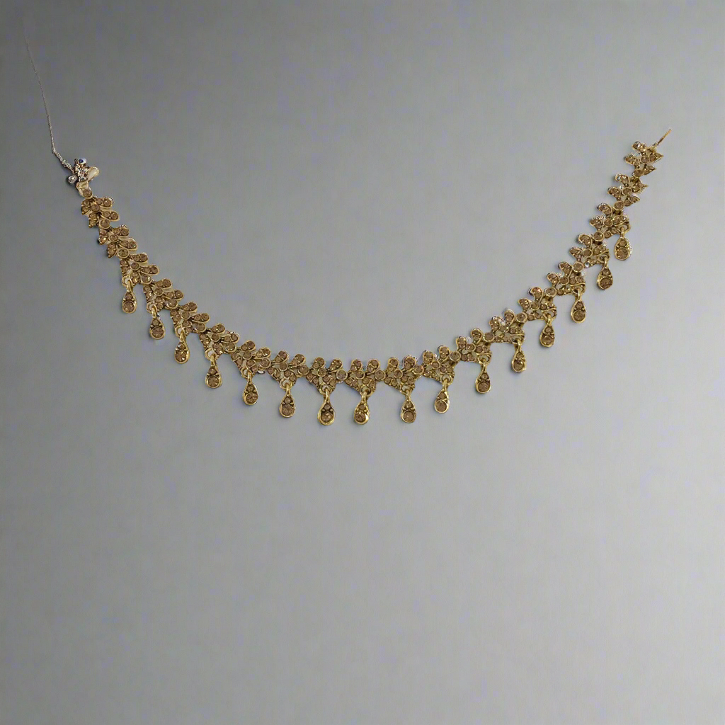 B12 Gold single strand headpiece