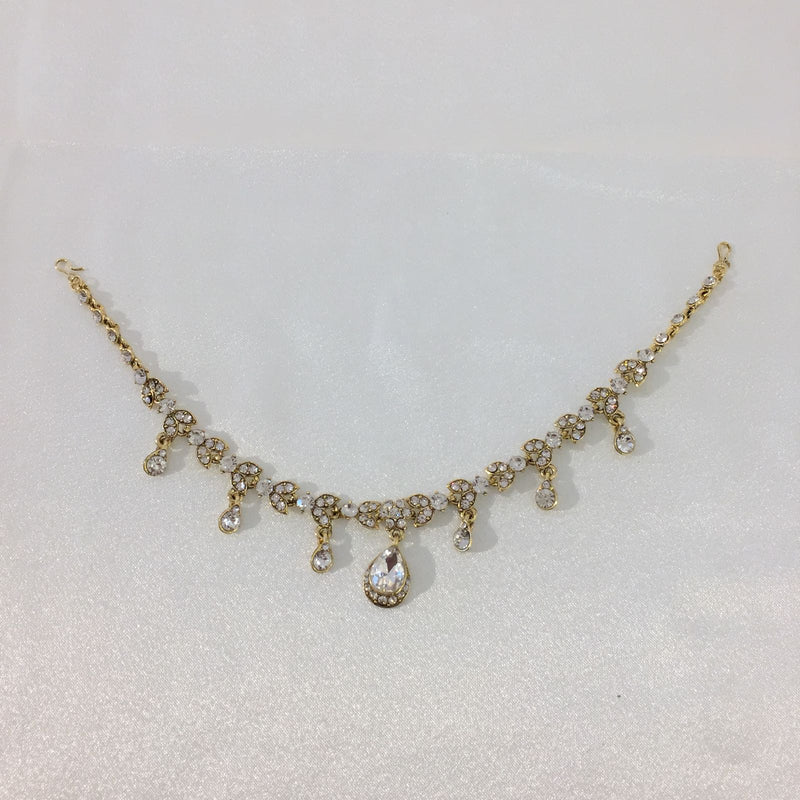 BS14 Gold and white single strand image 0