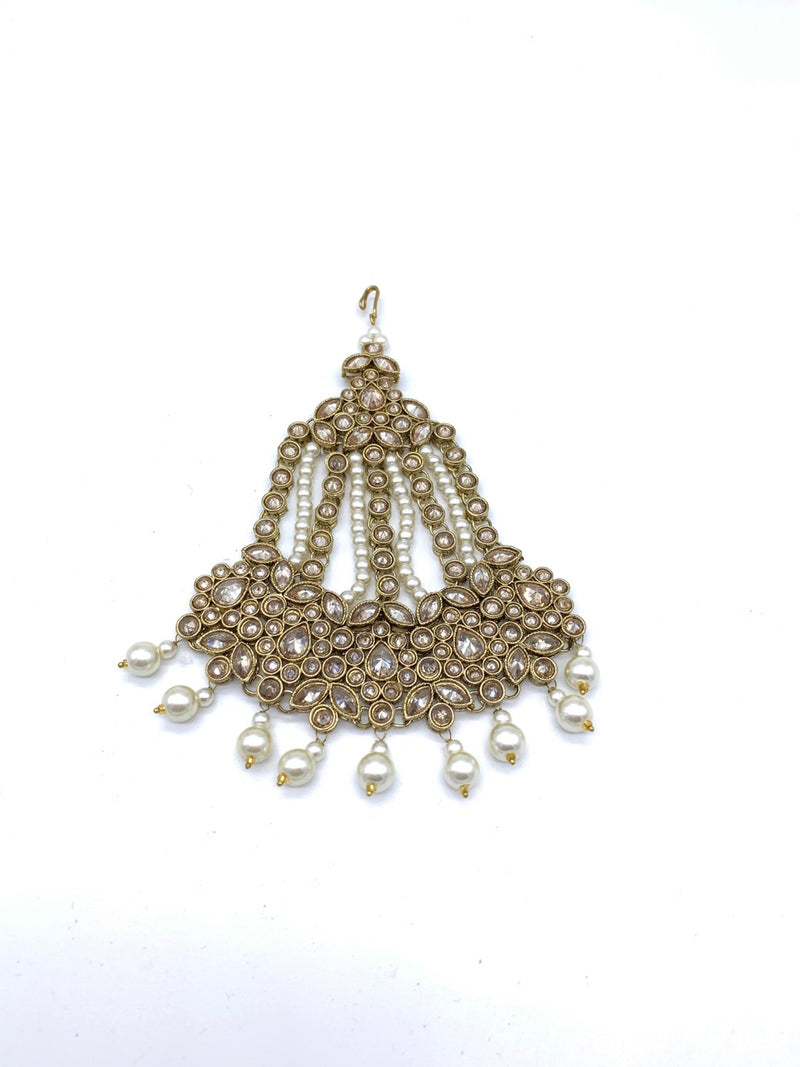 673 Gold Polki Bridal image 6