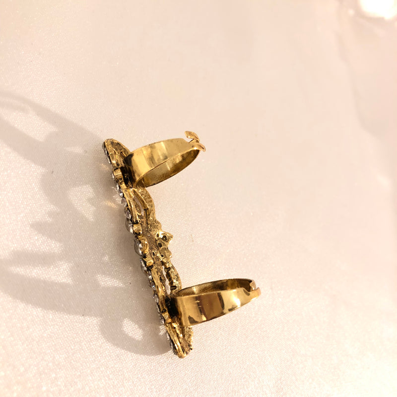 LF3 Ring gold and white image 1