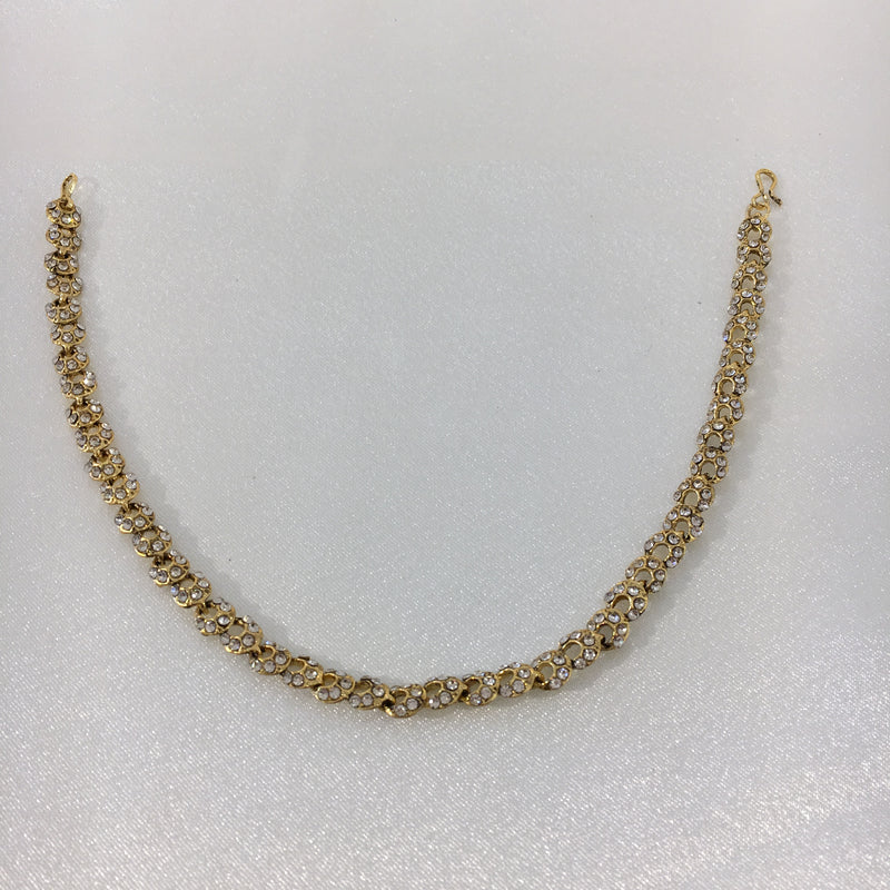 BS12 Gold and white single strand image 0