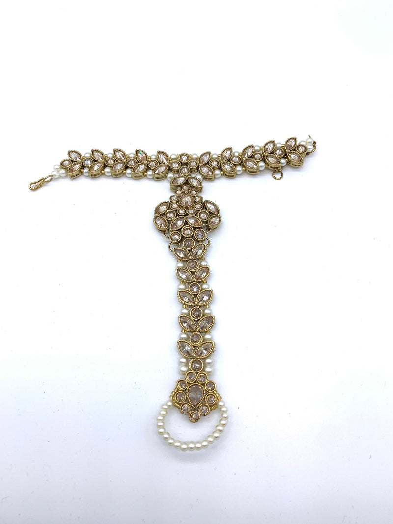673 Gold Polki Bridal image 7