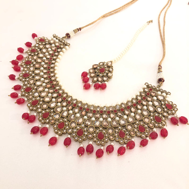 674 Polki bridal set image 2
