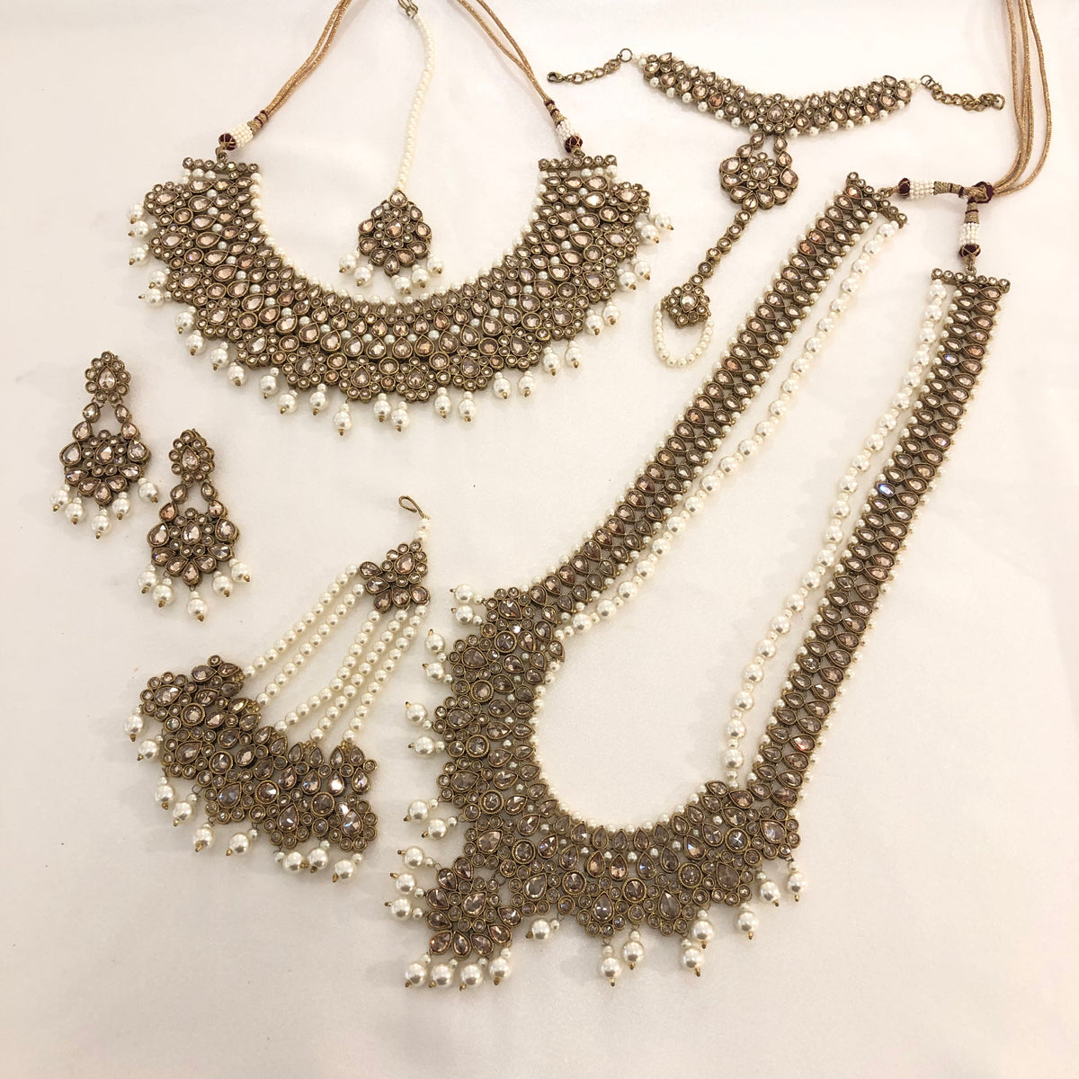 674 Polki bridal set image 8