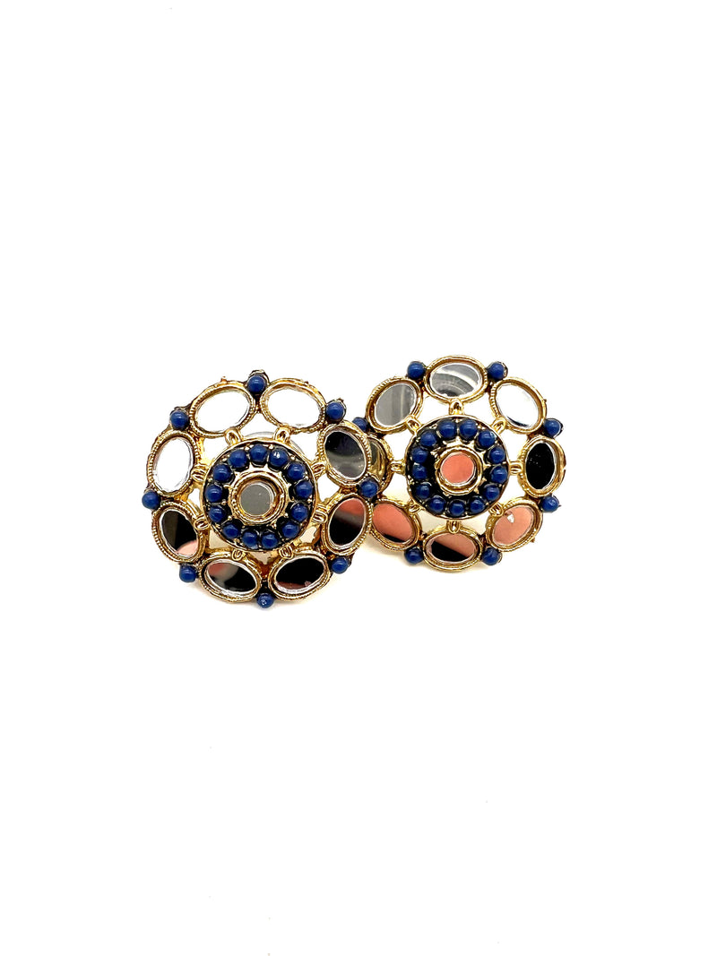 Circle mirror studs image 5