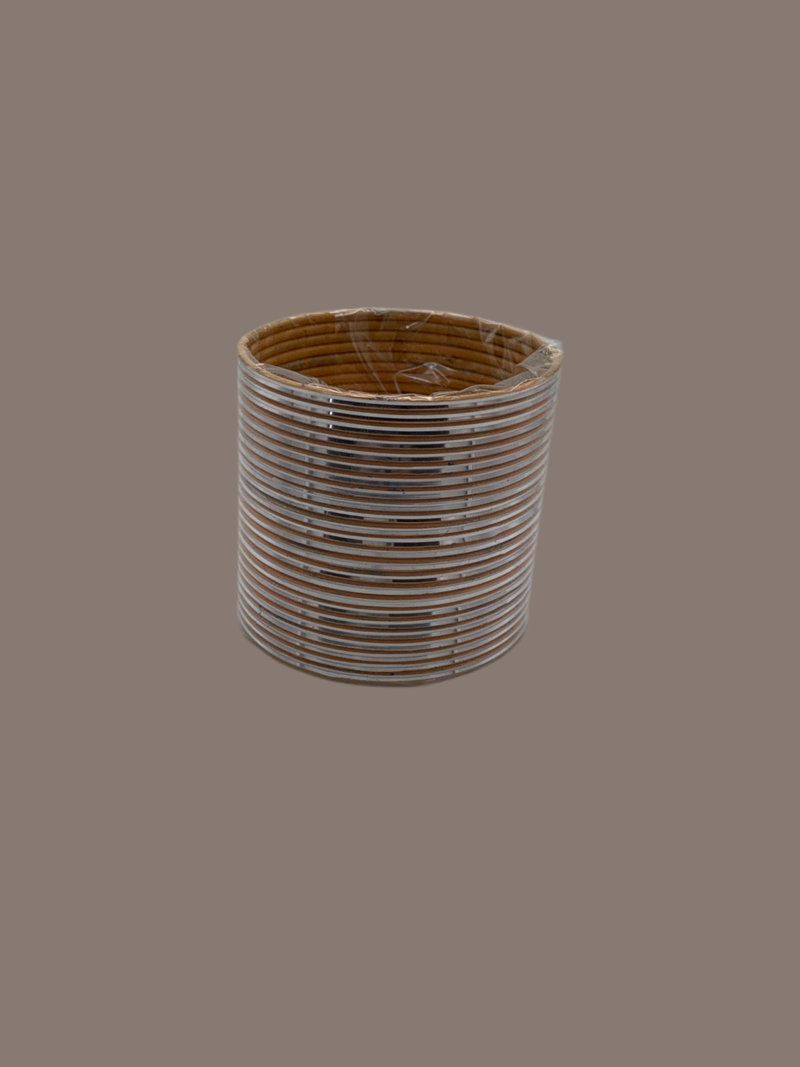 Peach plain bangles