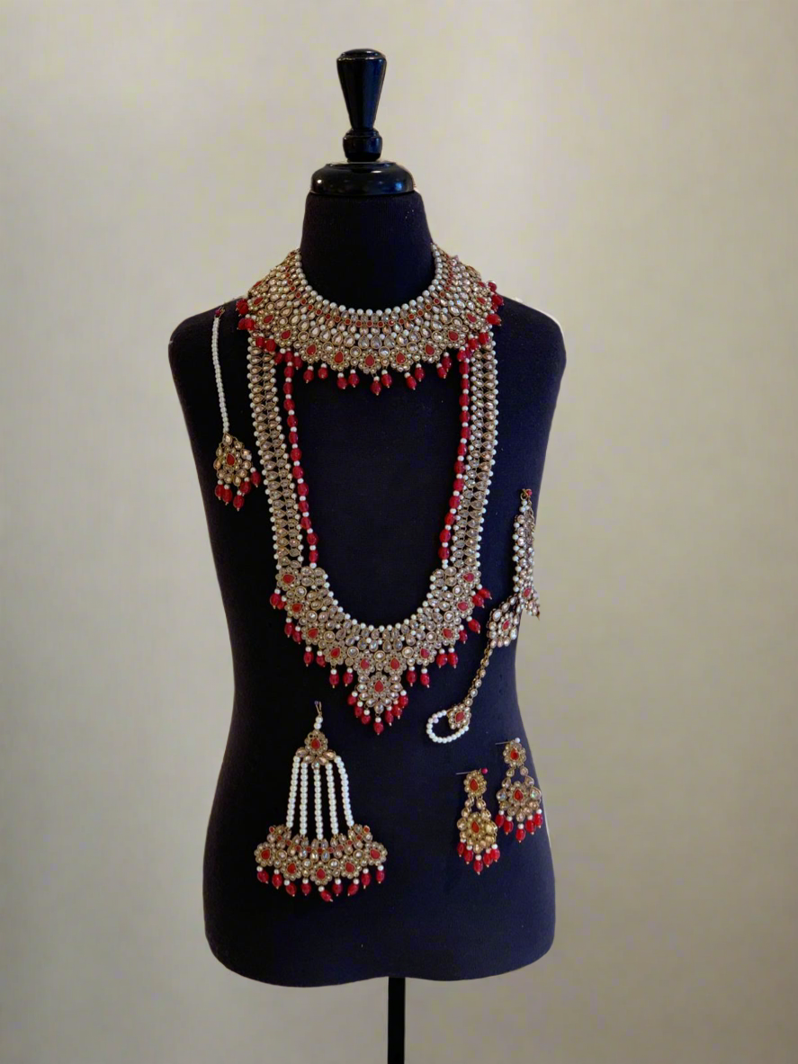 674 Polki bridal set