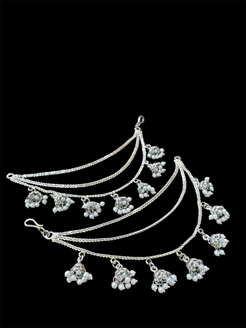 PA057 Chain Three Line Sahara with Jhumka