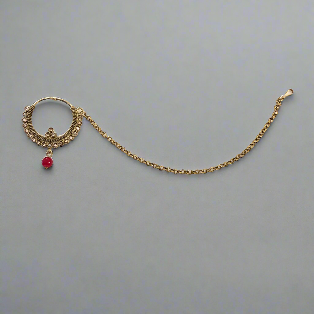 65 Polki nose rings