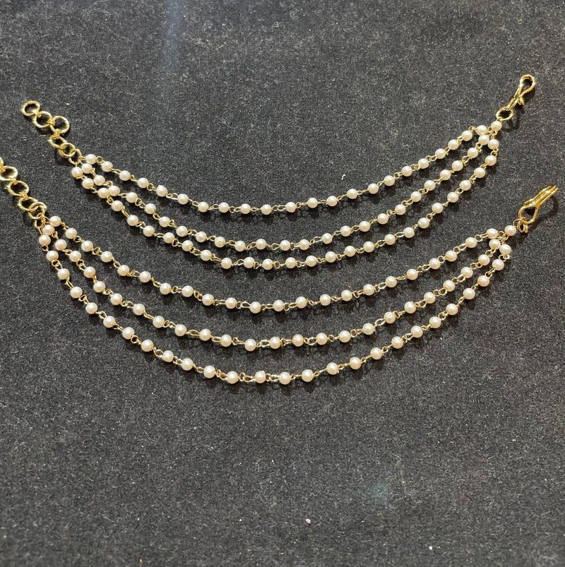 PA054 Pearls Three Line Pearls Sahara