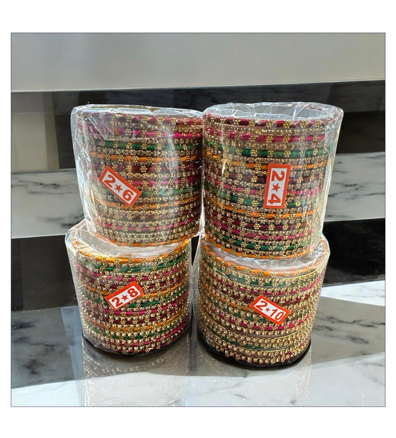 JT001 Best Seller Multicolour bangle set