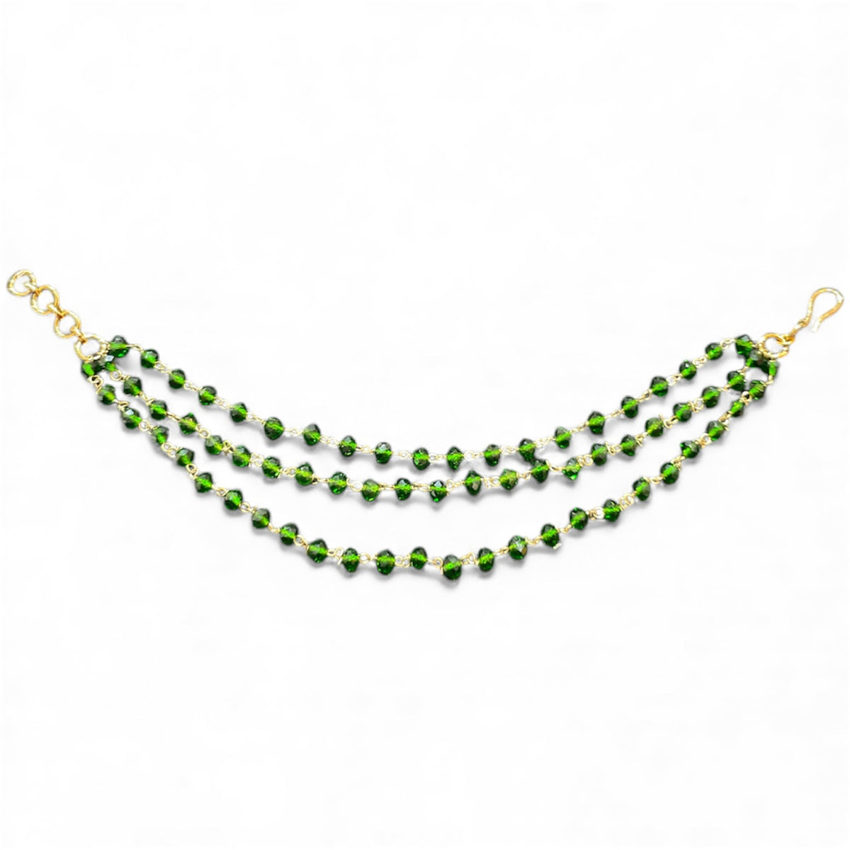 PA054 Green Three Line Sahara