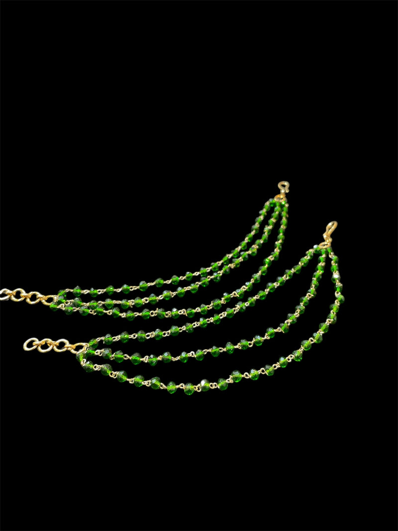 PA054 Green Three Line Sahara