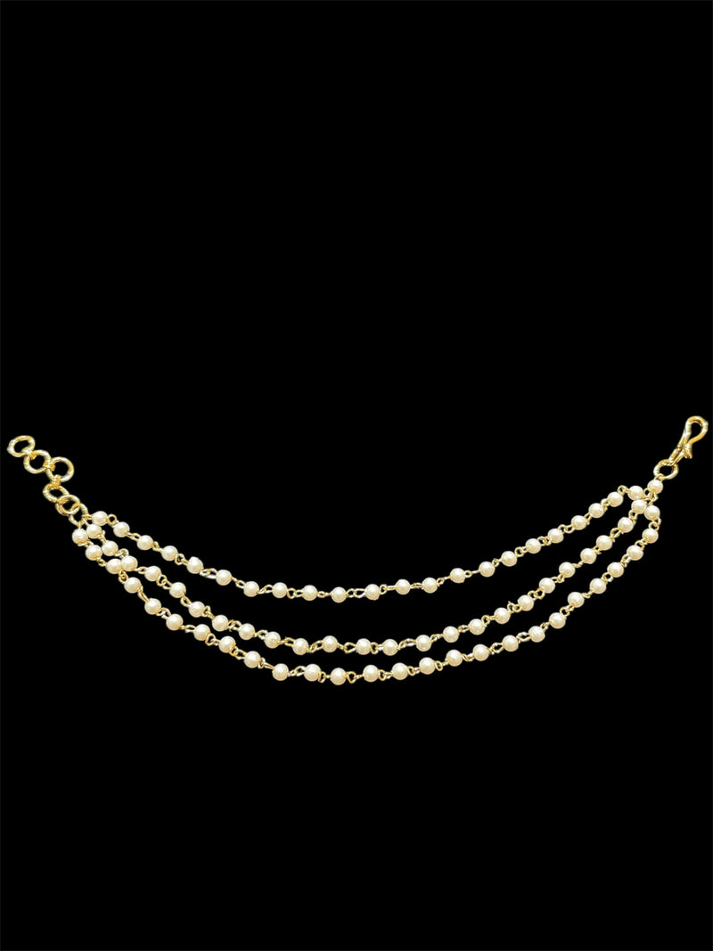 PA054 Pearls Three Line Pearls Sahara