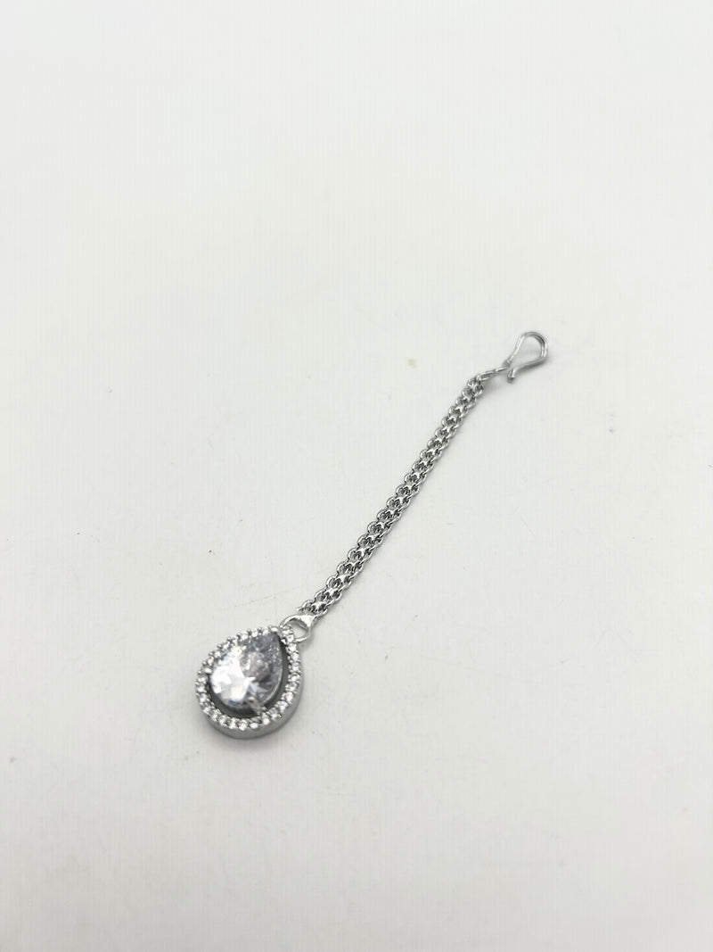 AM666 Silver tikka American Diamond