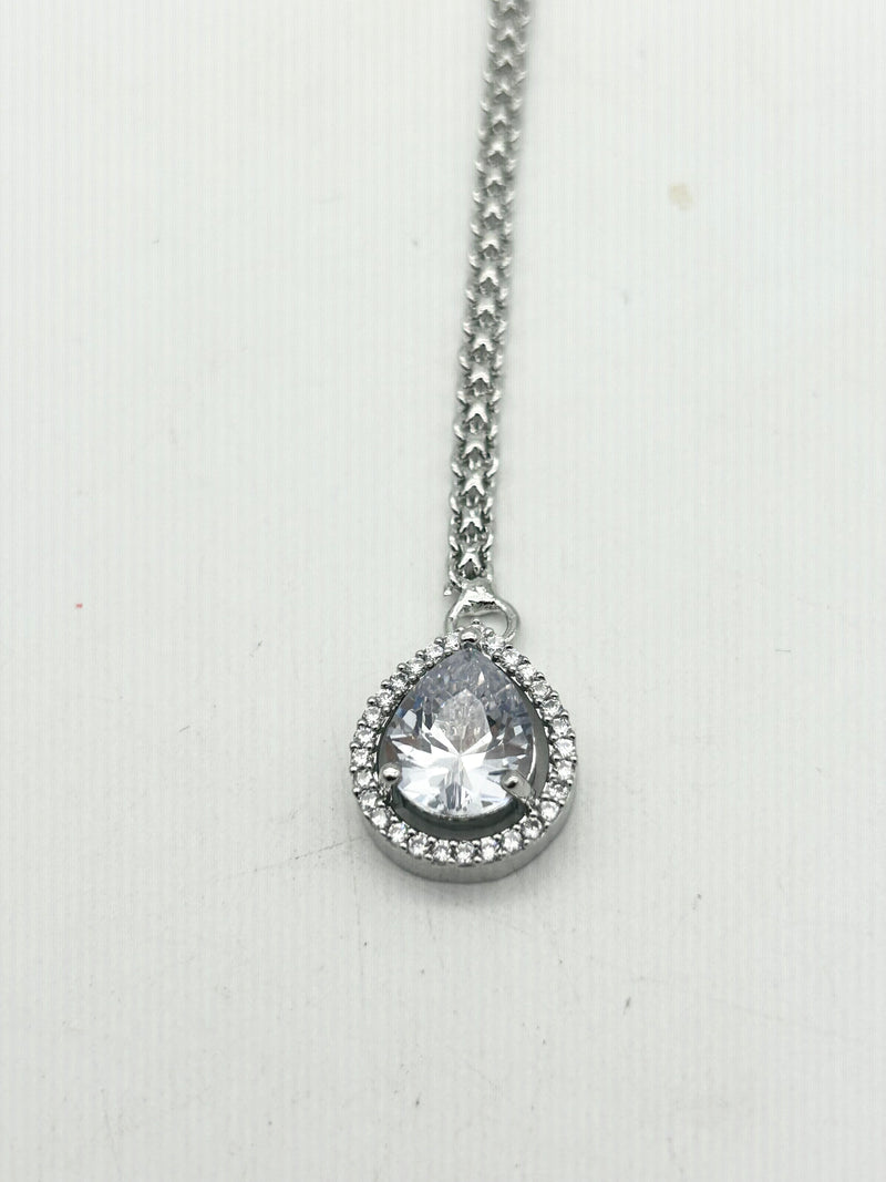 AM666 Silver tikka American Diamond