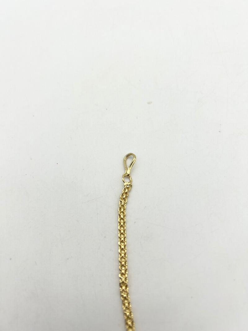 AM666 Gold and Red tikka American diamond