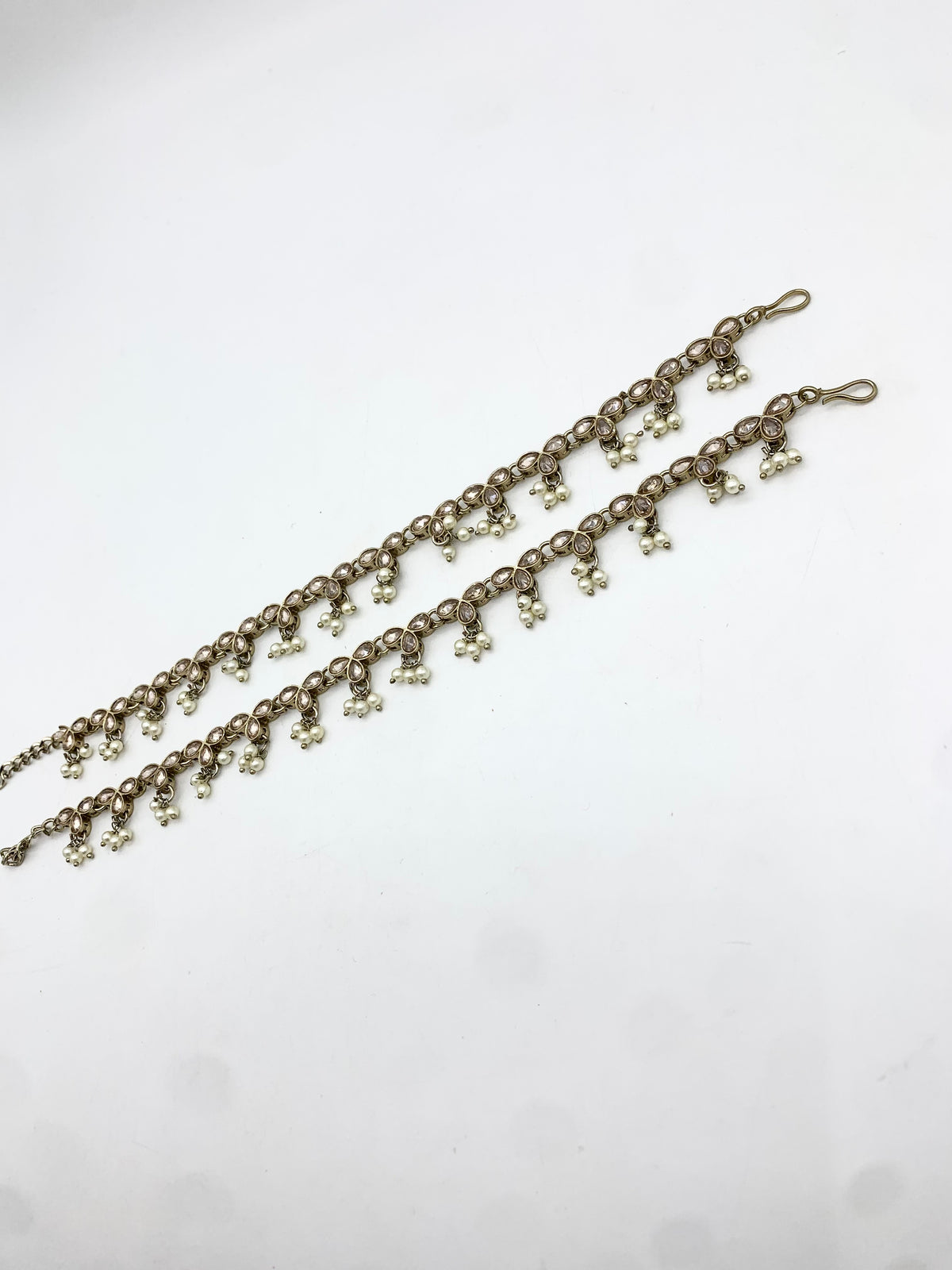 AM401 Gold Anklets polki