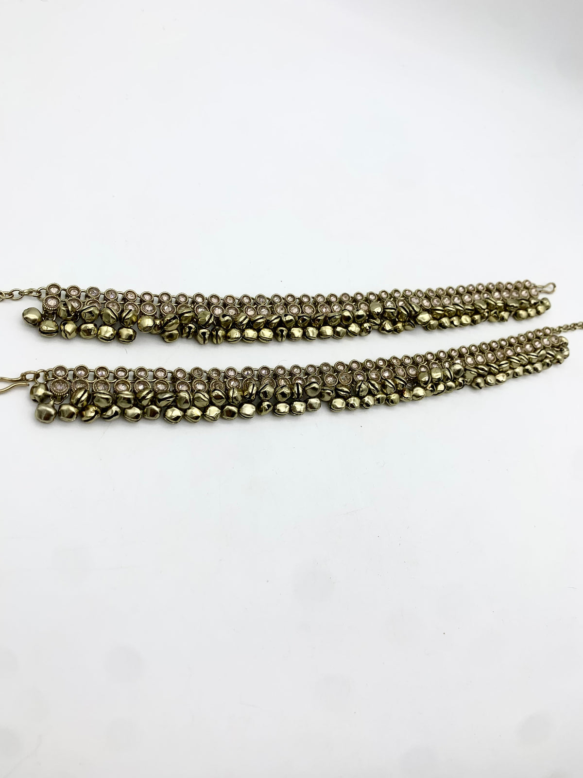AM405 Gold anklets polki