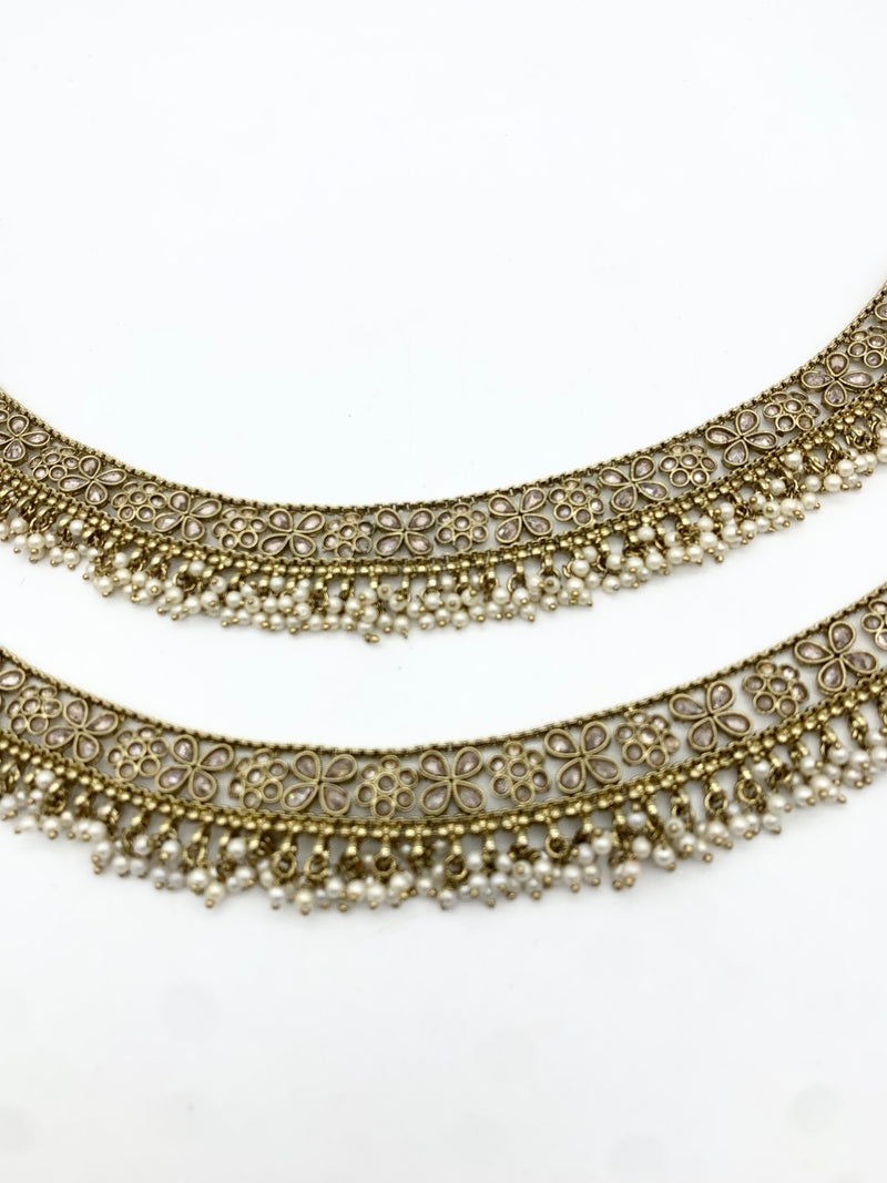 AM400 Gold anklets polki