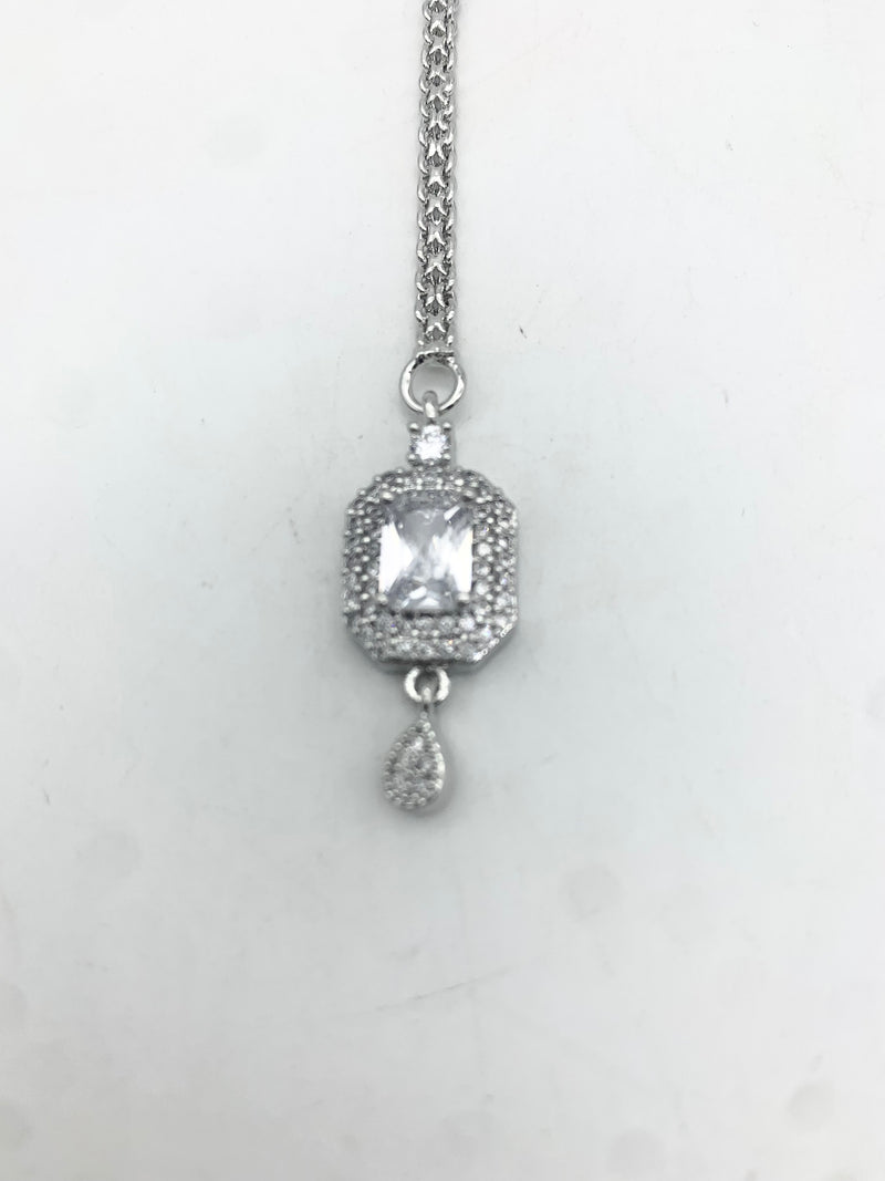 AM668 Silver tikka American diamond