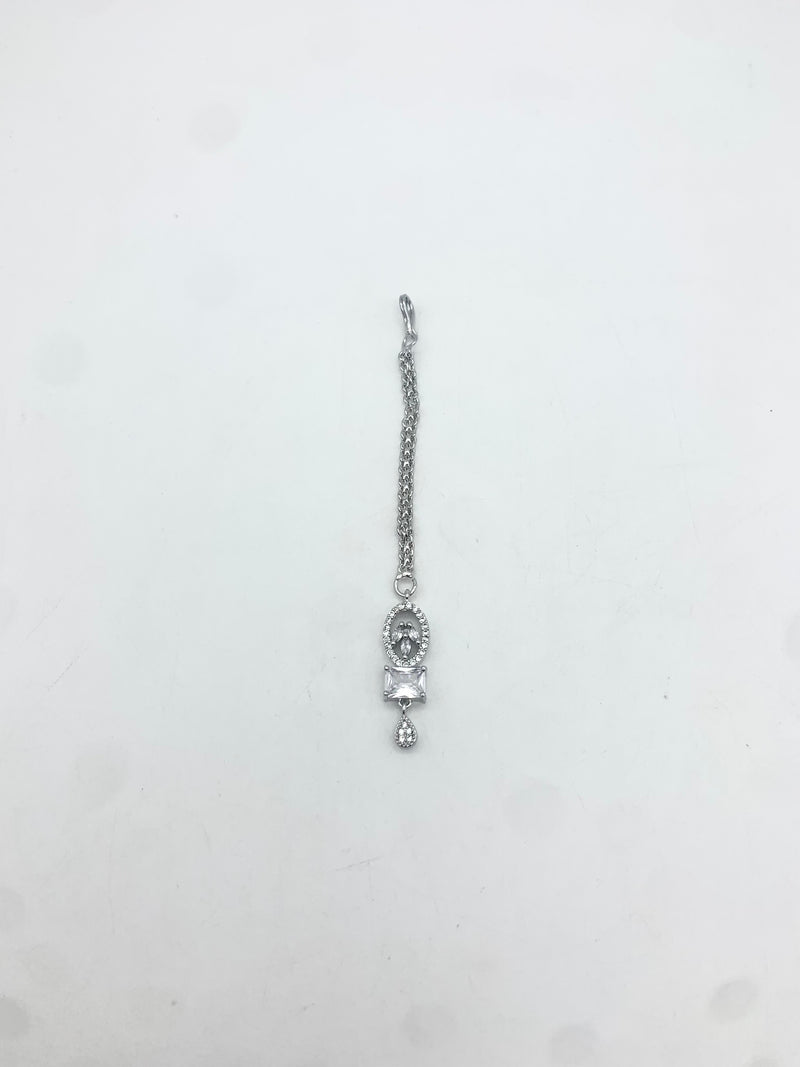 AM670 Silver tikka American diamond