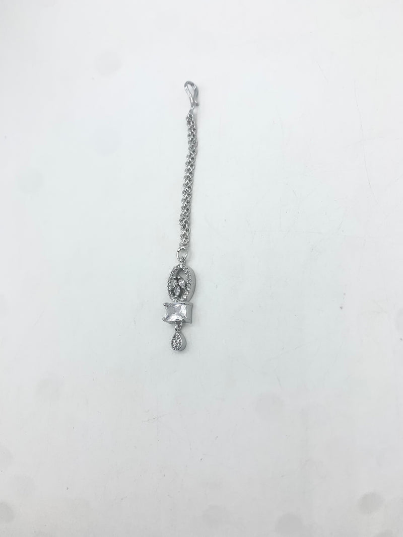 AM670 Silver tikka American diamond