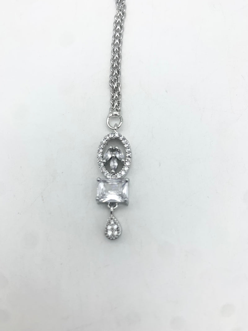 AM670 Silver tikka American diamond