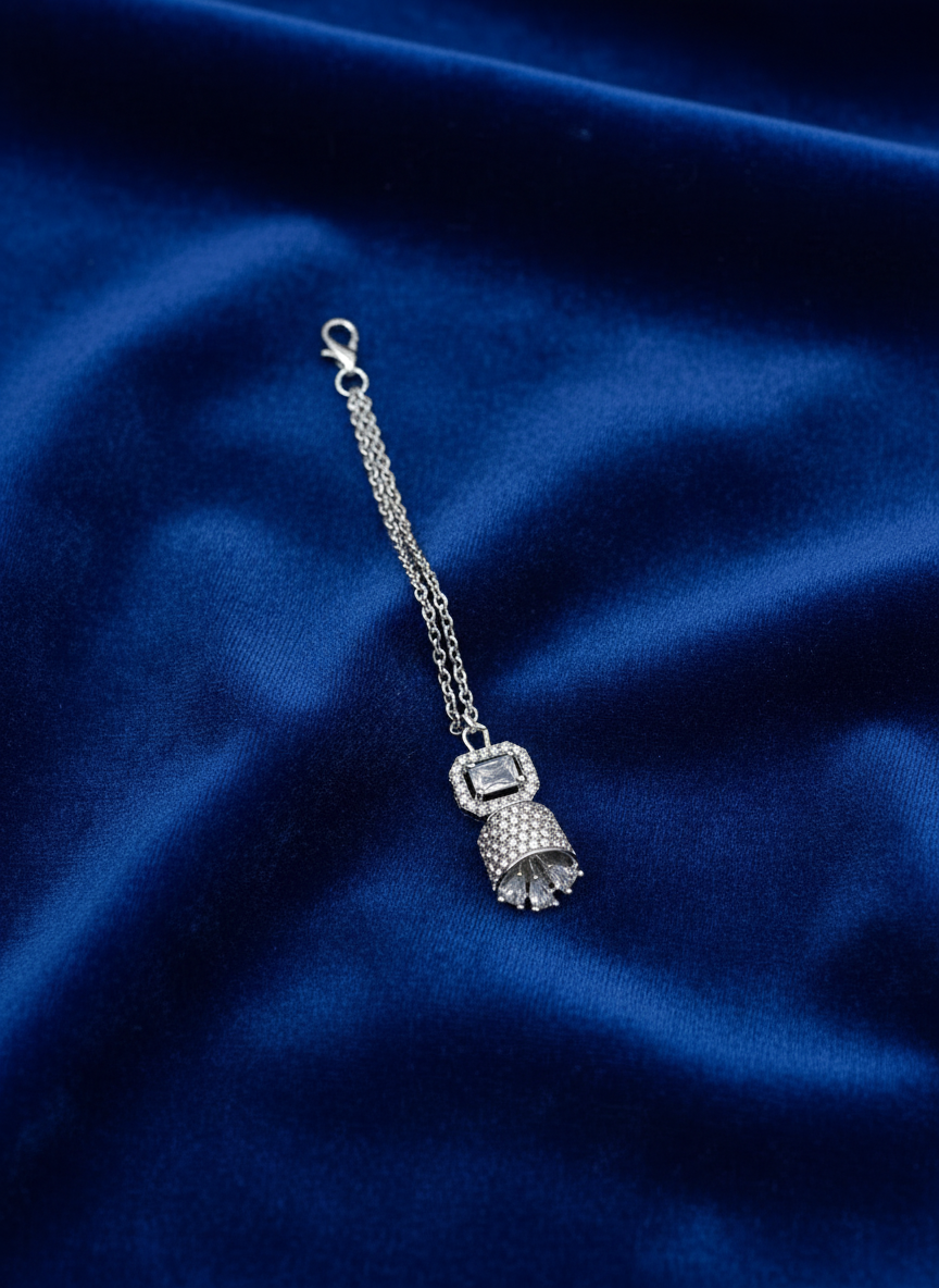 AM669 Silver tikka American Diamond