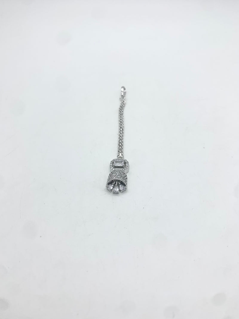 AM669 Silver tikka American Diamond