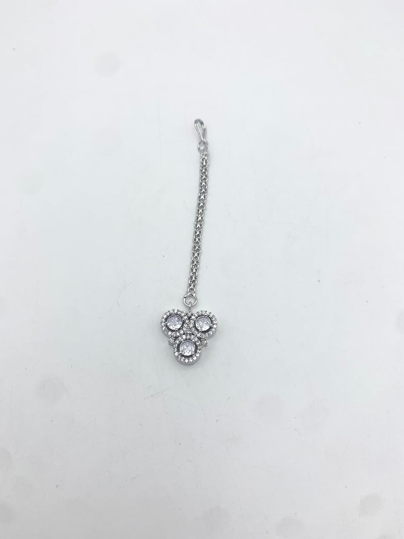 AM671 Silver Tikka American diamond