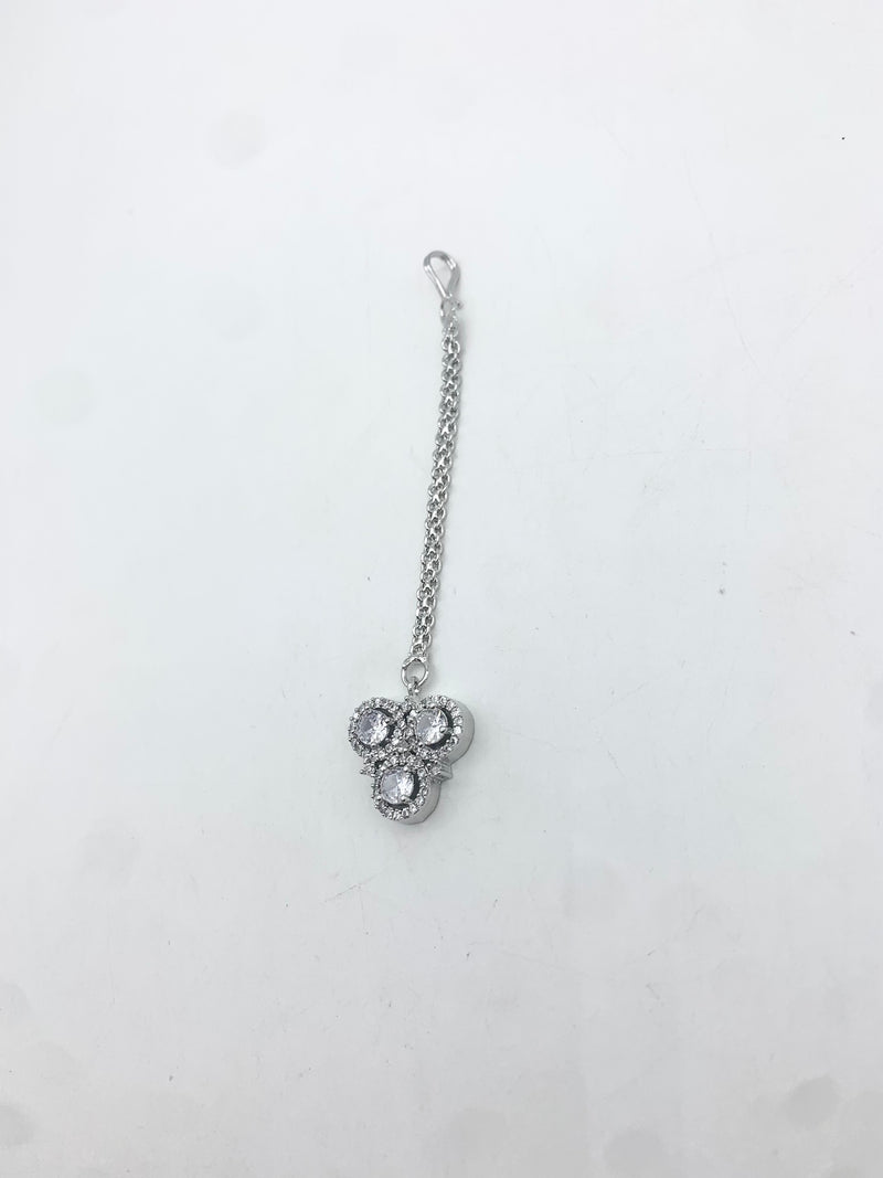 AM671 Silver Tikka American diamond