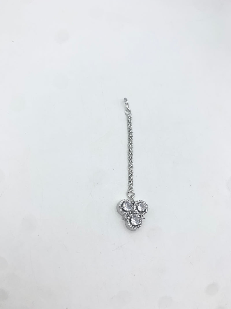 AM671 Silver Tikka American diamond