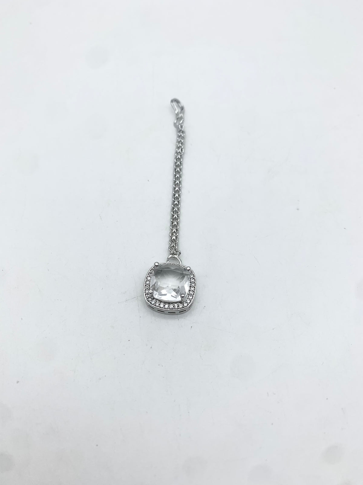 AM665 Silver tikka American diamond