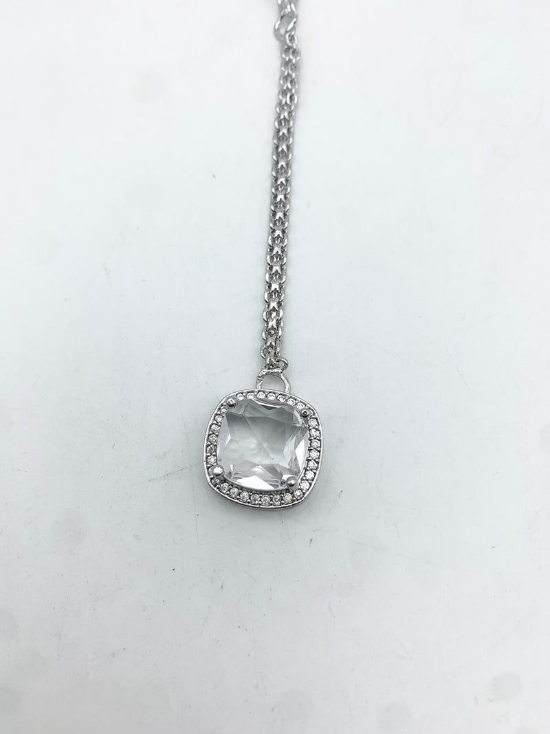 AM665 Silver tikka American diamond