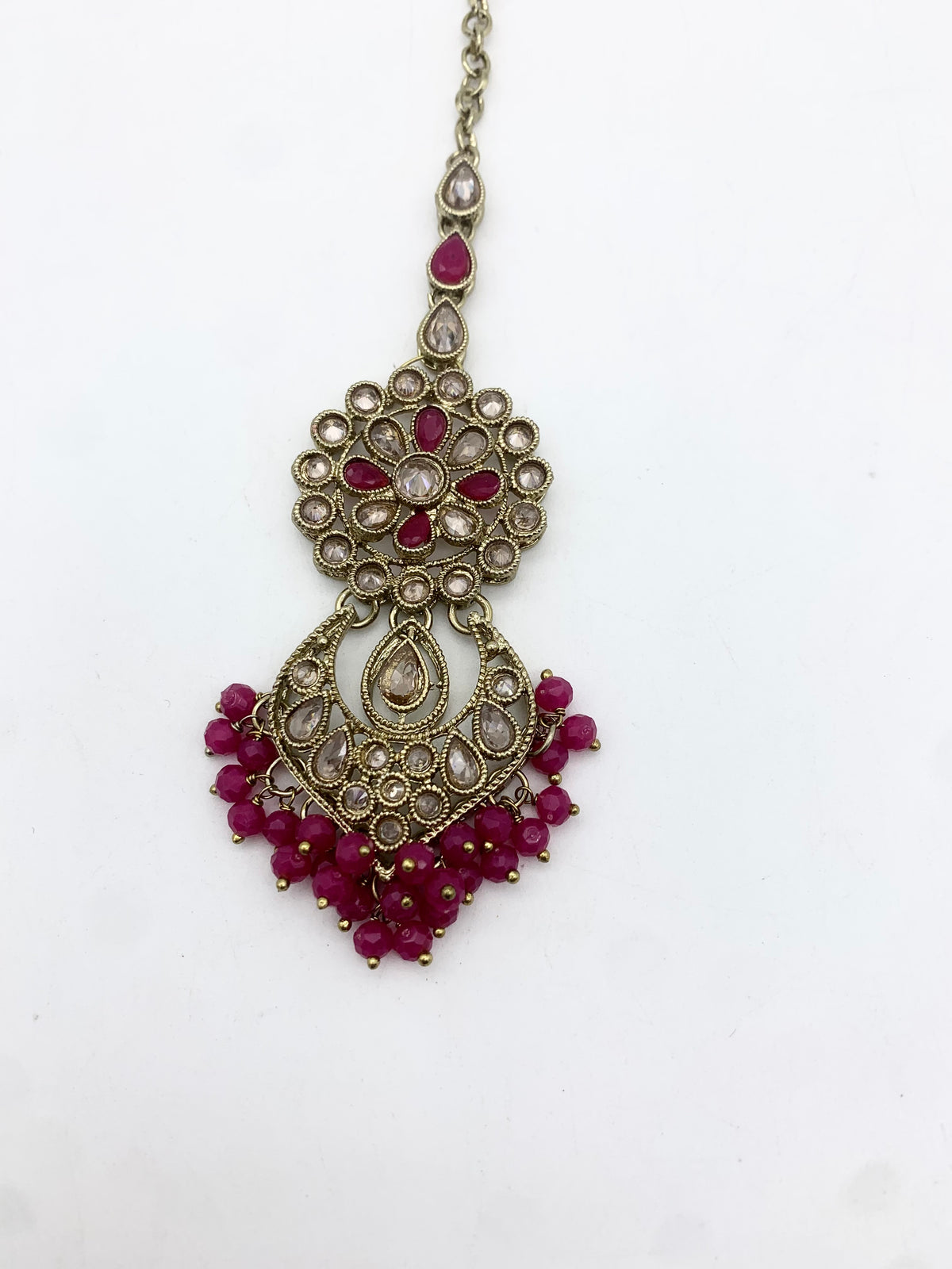 AM662 Gold and Pink tikka polki