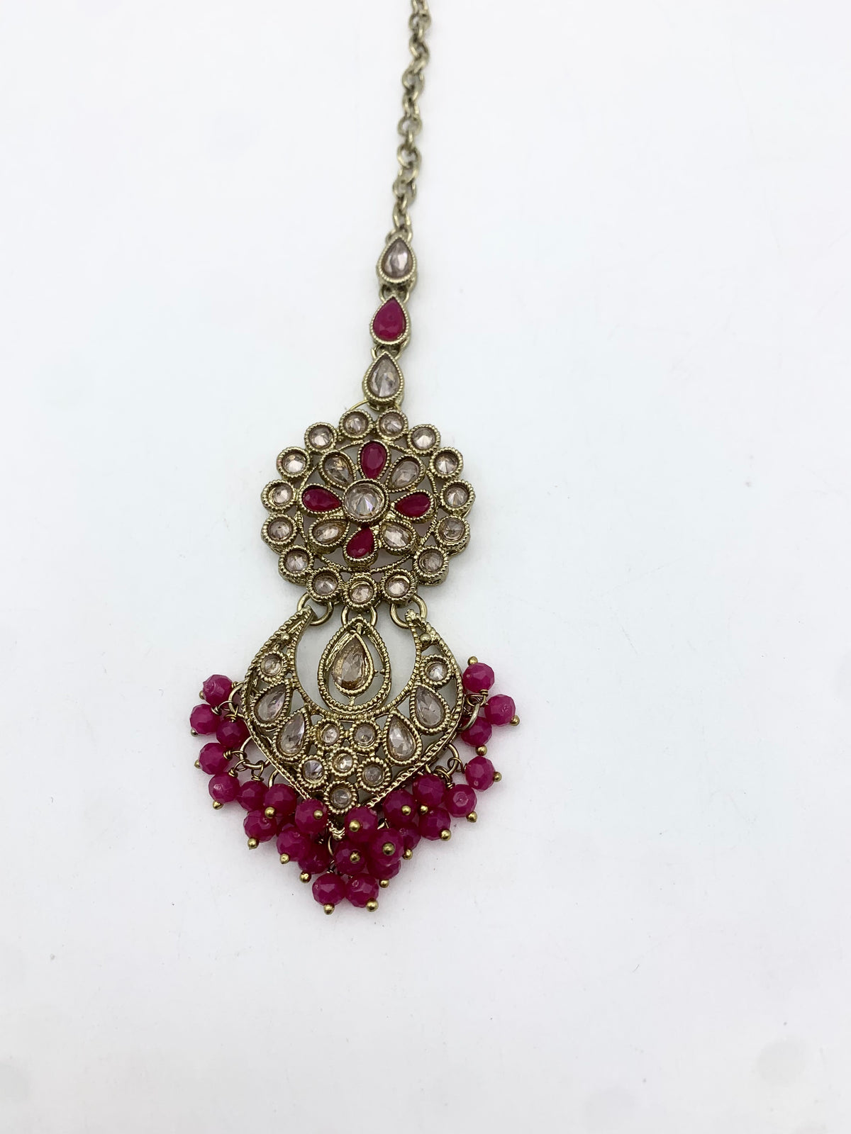 AM662 Gold and Pink tikka polki