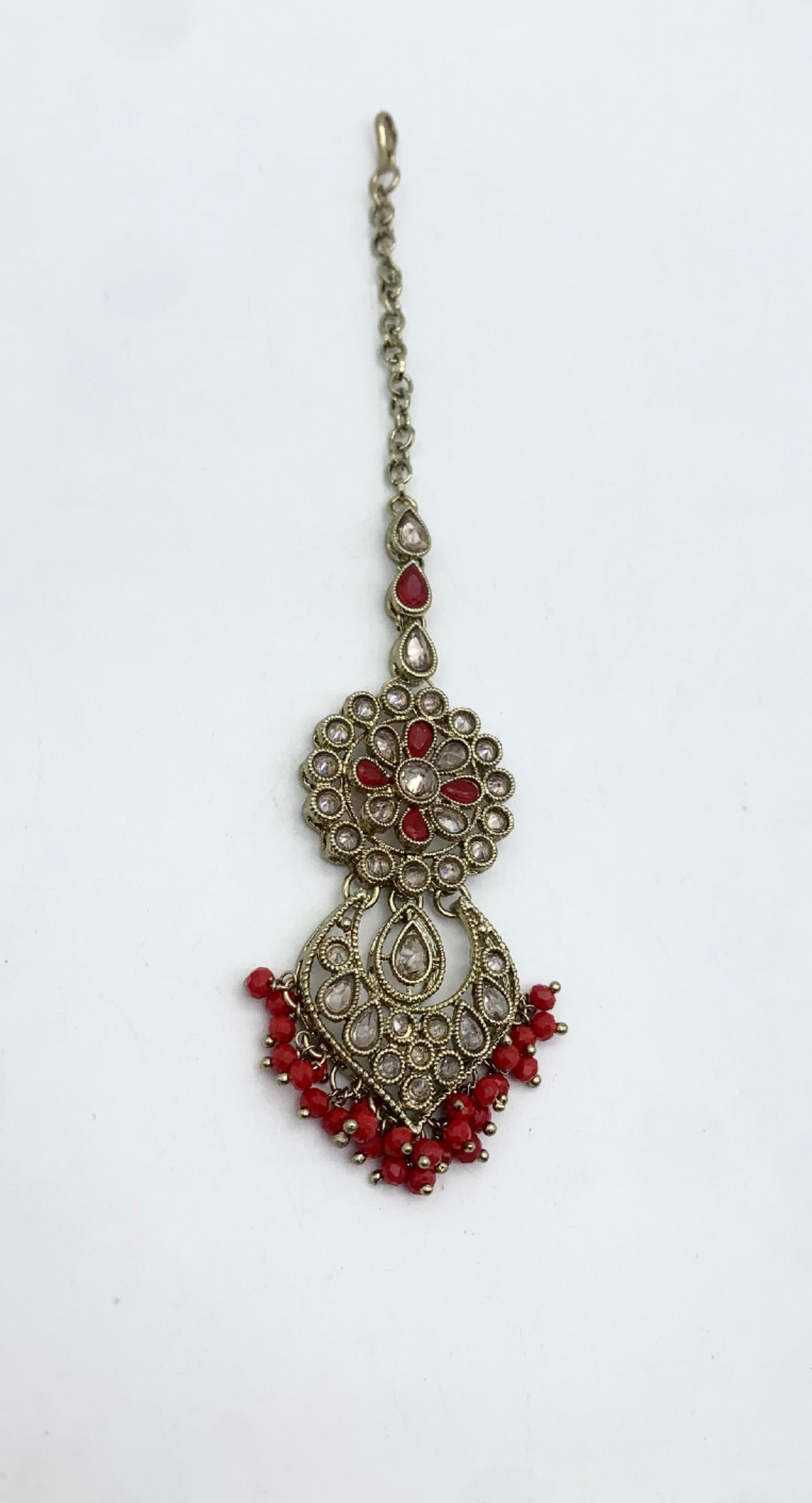 AM662 Gold Red tikka polki