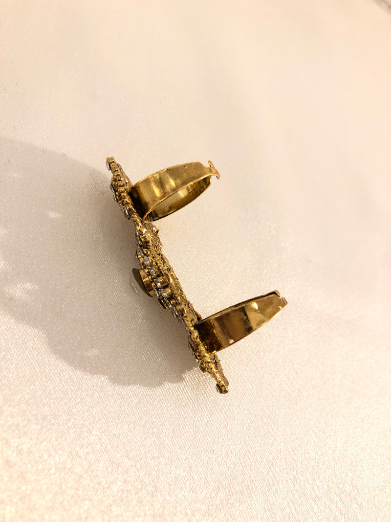 LF2 Ring gold and white image 1