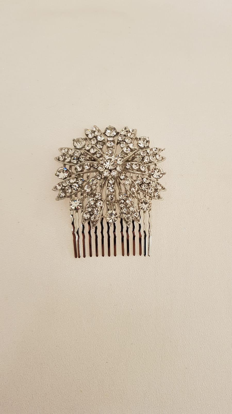 25 Silver hair comb image 0