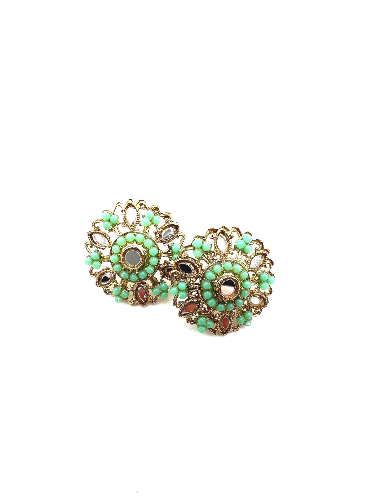 Floral mirror studs  image 3