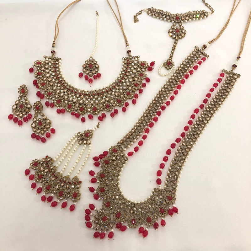 674 Polki bridal set image 1
