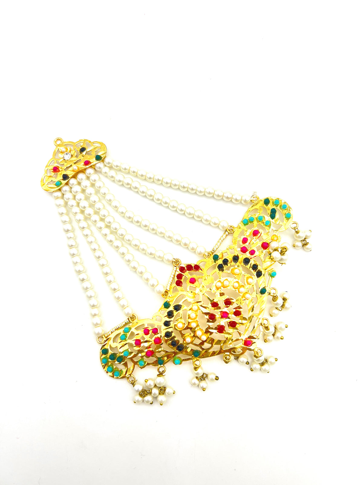 Lightweight Pakistani style jhummar- multicolour  image 0
