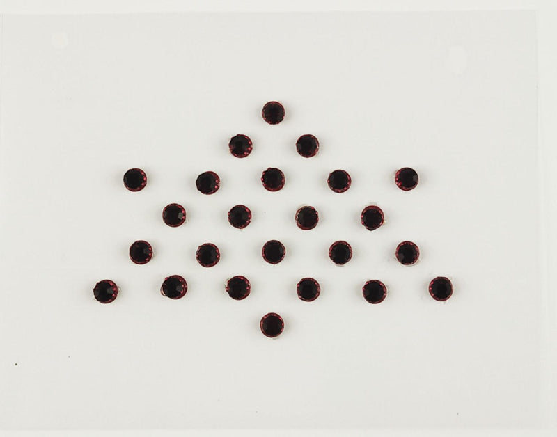 Maroon Dot Bindi image 0